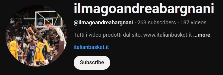 italianbasket - i nostri video su Youtube